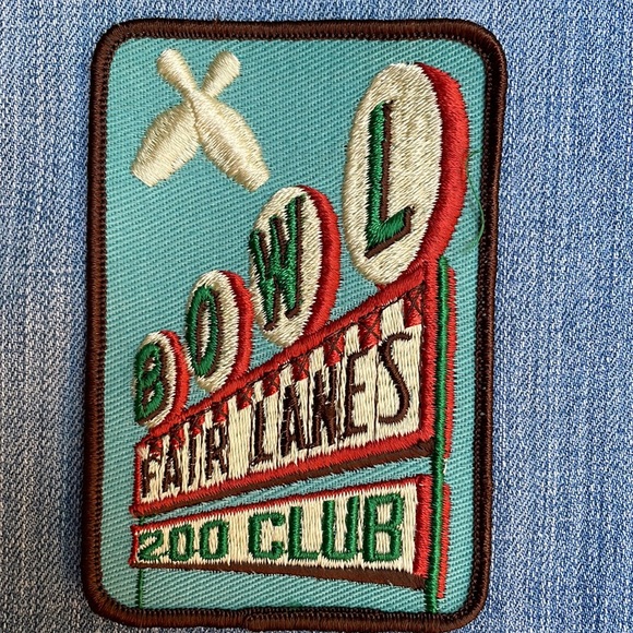 Source Unknown Accessories Vintage Womens Bowling League Patches